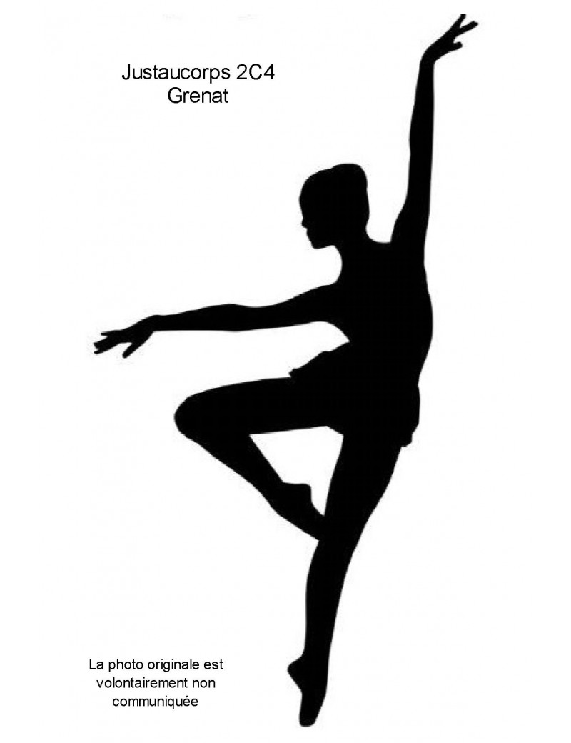 Justaucorps 2C4 grenat