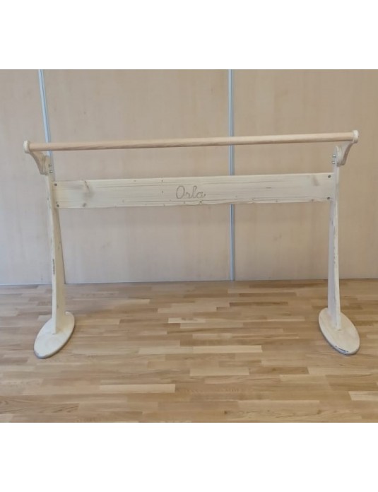 Barre De Danse En Bois Hêtre 1 à 3m Avec Supports Muraux - Pour Enfants Et Adultes