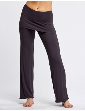 Pantalon large noire - lien chevilles - Temps Danse